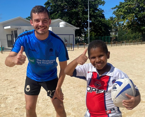 Thumbs up in new sport to Mauritius - Rugby